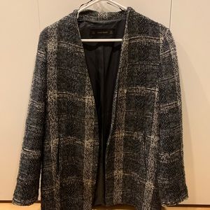 Zara Plaid Coat